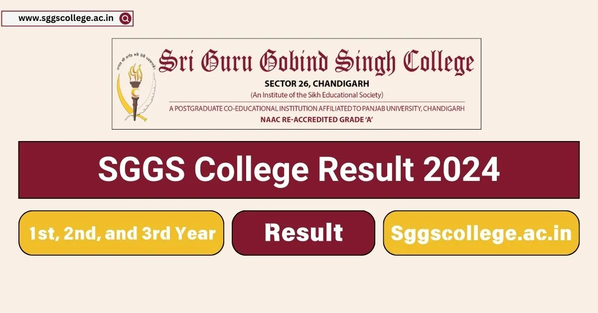 SGGS College Result 2024