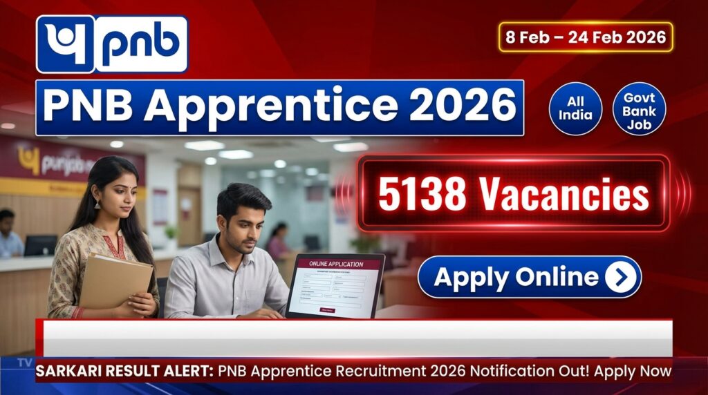 PNB Apprentice Notification 2026